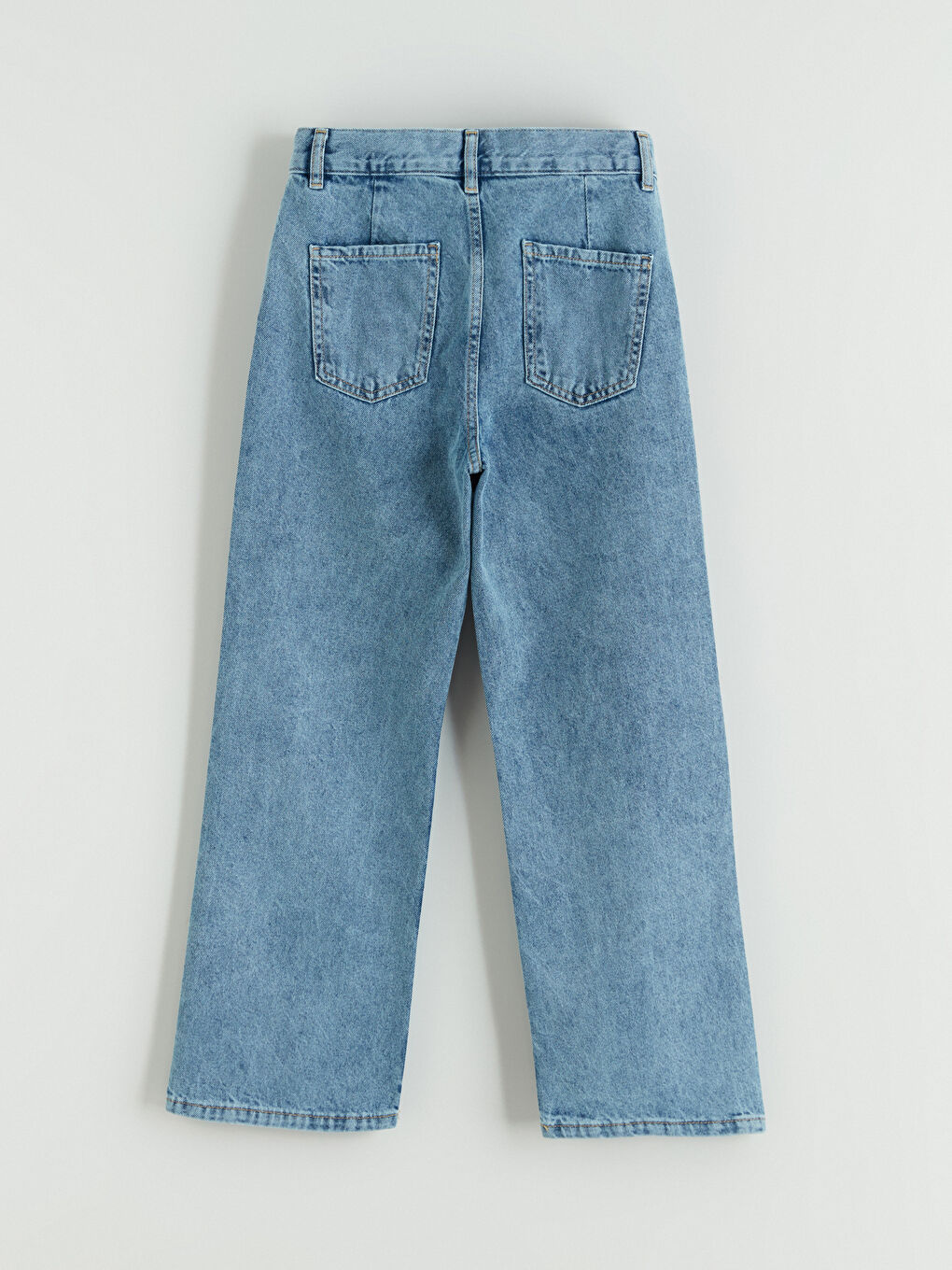 İndigo Loose Fit Erkek Çocuk Jean Pantolon-3