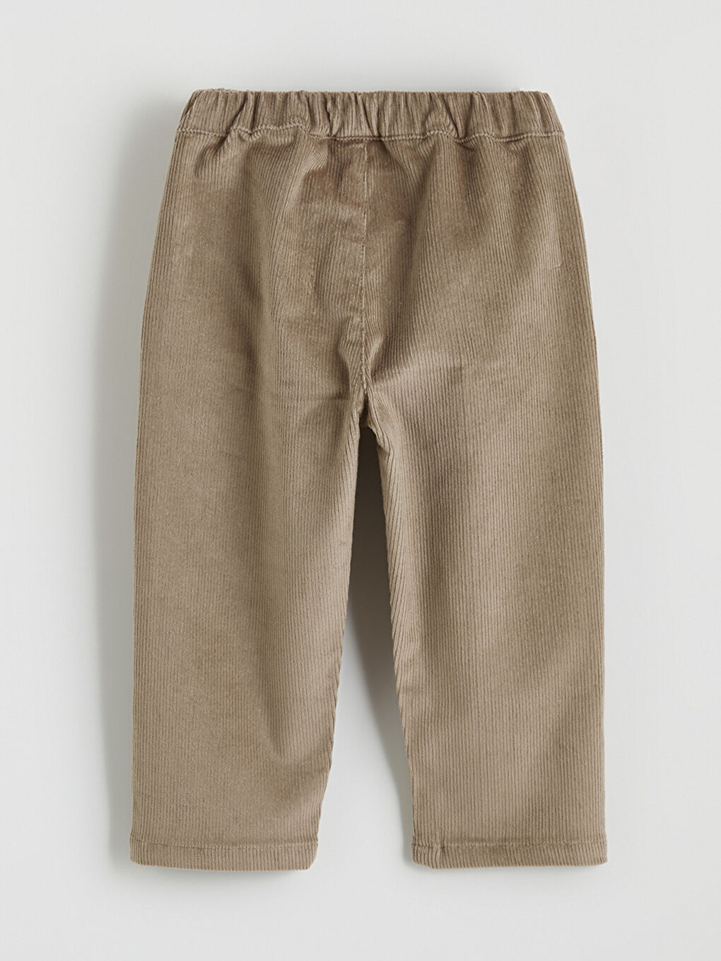 Bej Kadife Erkek Bebek Gömlek ve Pantolon-6