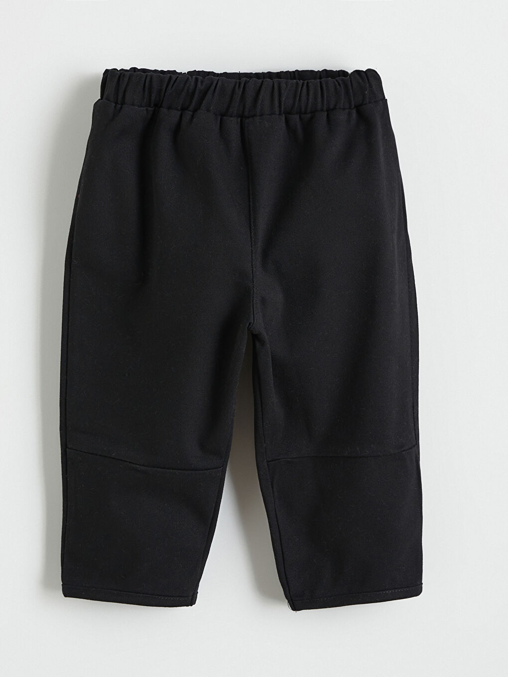 Siyah Hakim Yaka Ekose Erkek Bebek Gömlek ve Pantolon-4