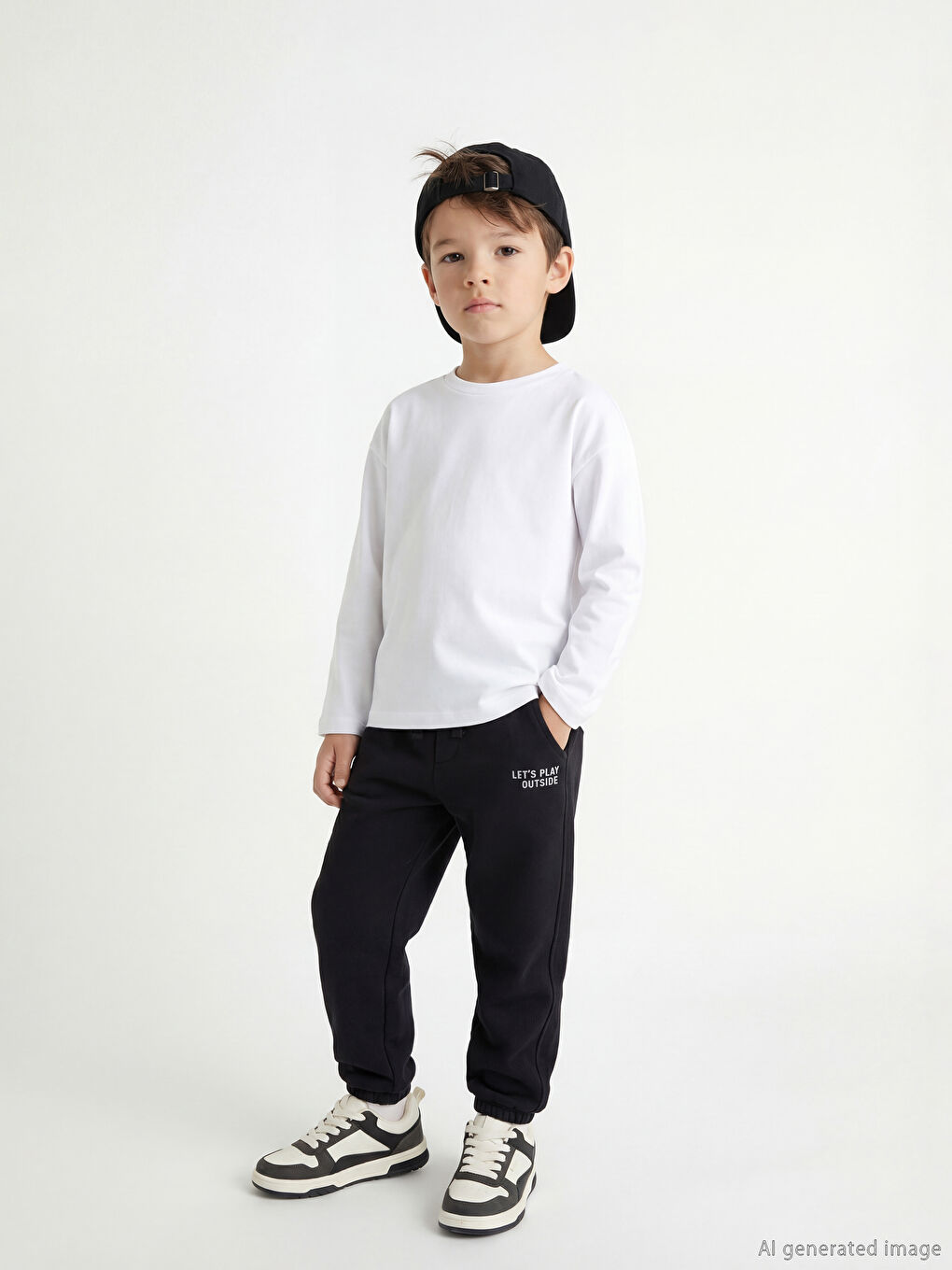 Boys' Joggers with Elastic Waistband