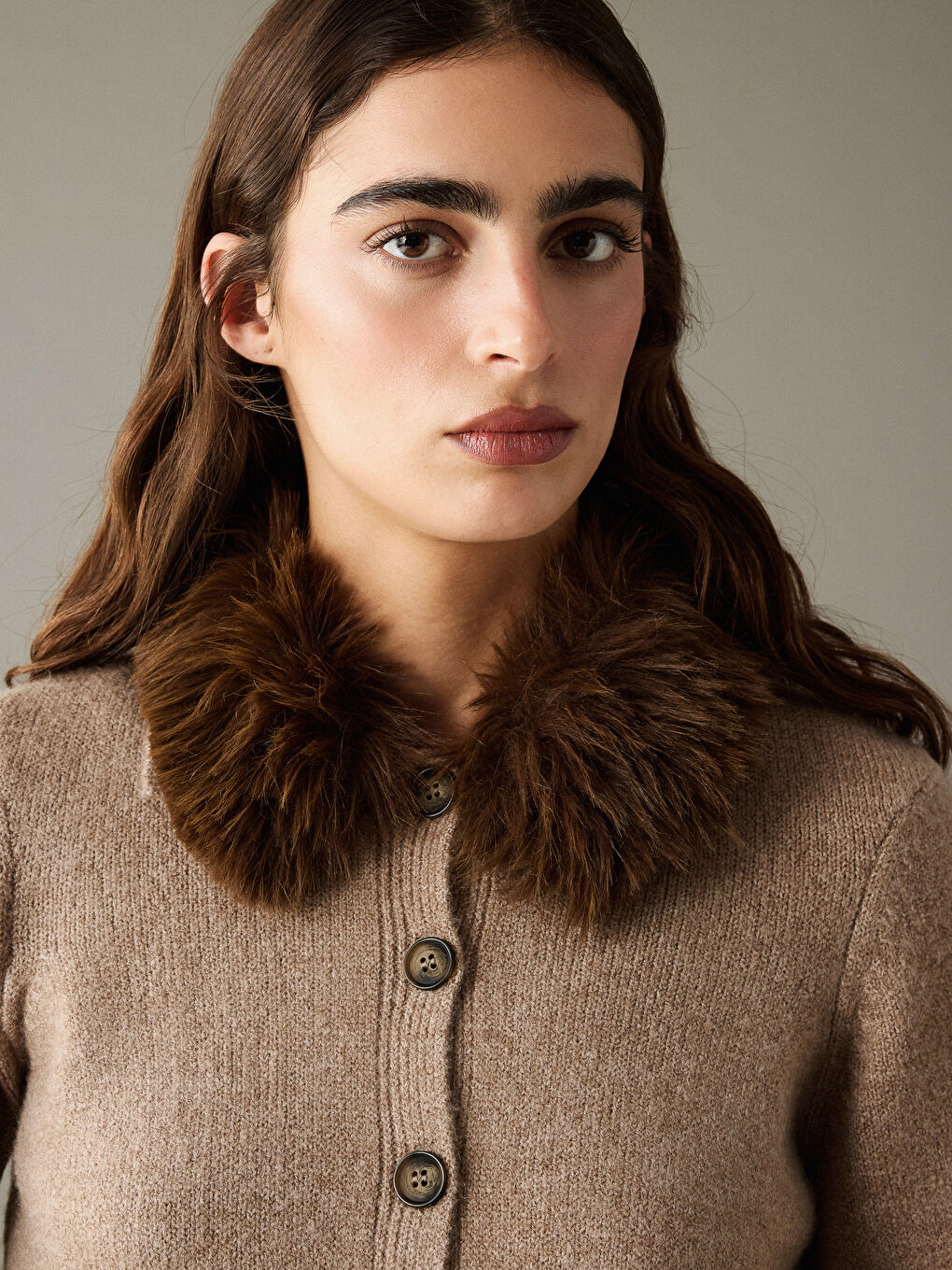 Әйелдер сарғыш Кардиган-2