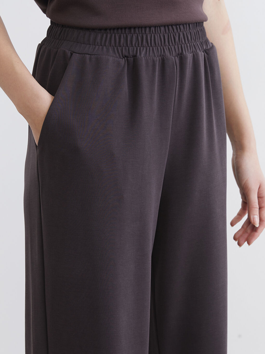 Soft Touch Women's Joggers with Elastic Waistband-2