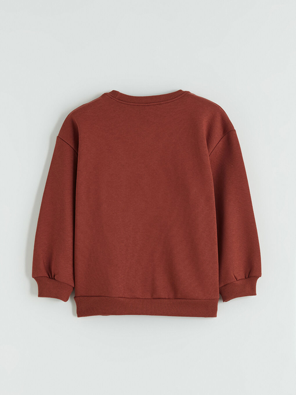 Bordo Uzun Kollu Erkek Çocuk Sweatshirt-3