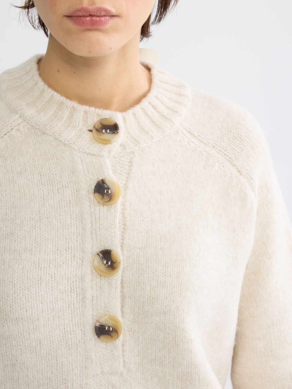 Woman BEIGE Sweater-2