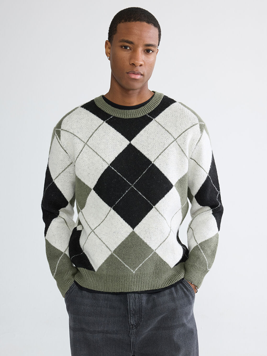 Man GREEN Sweater
