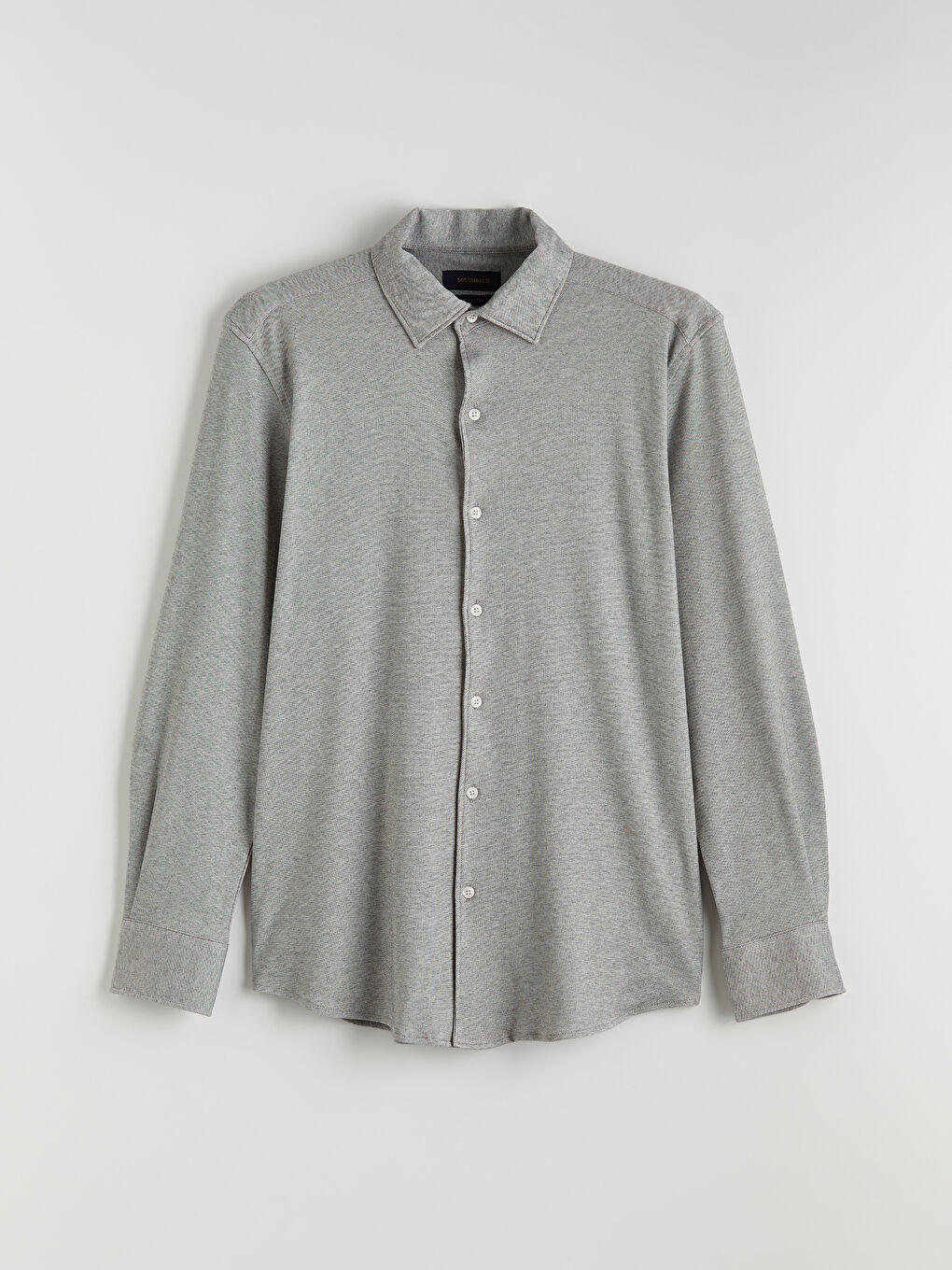 Gri Slim Fit Erkek Gömlek