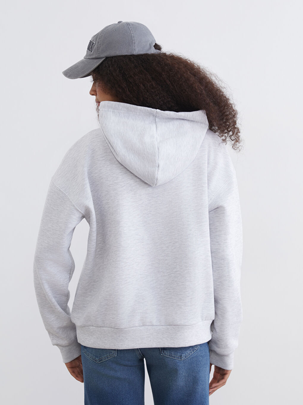 Oversize Women's Thick Hoodie-3