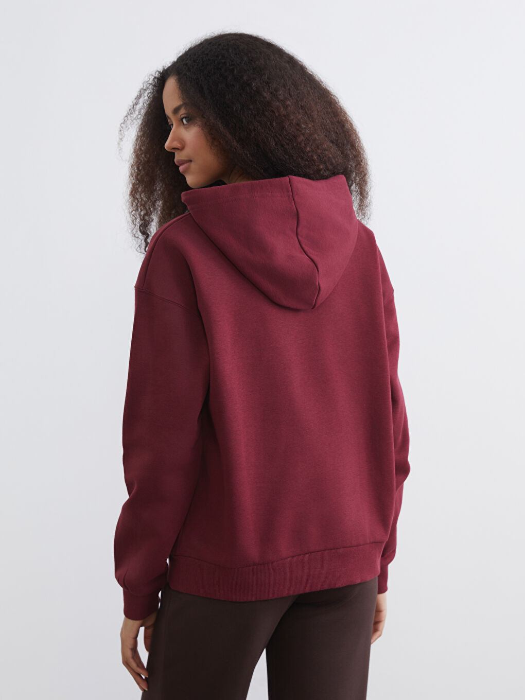 Oversize Women's Thick Hoodie-3