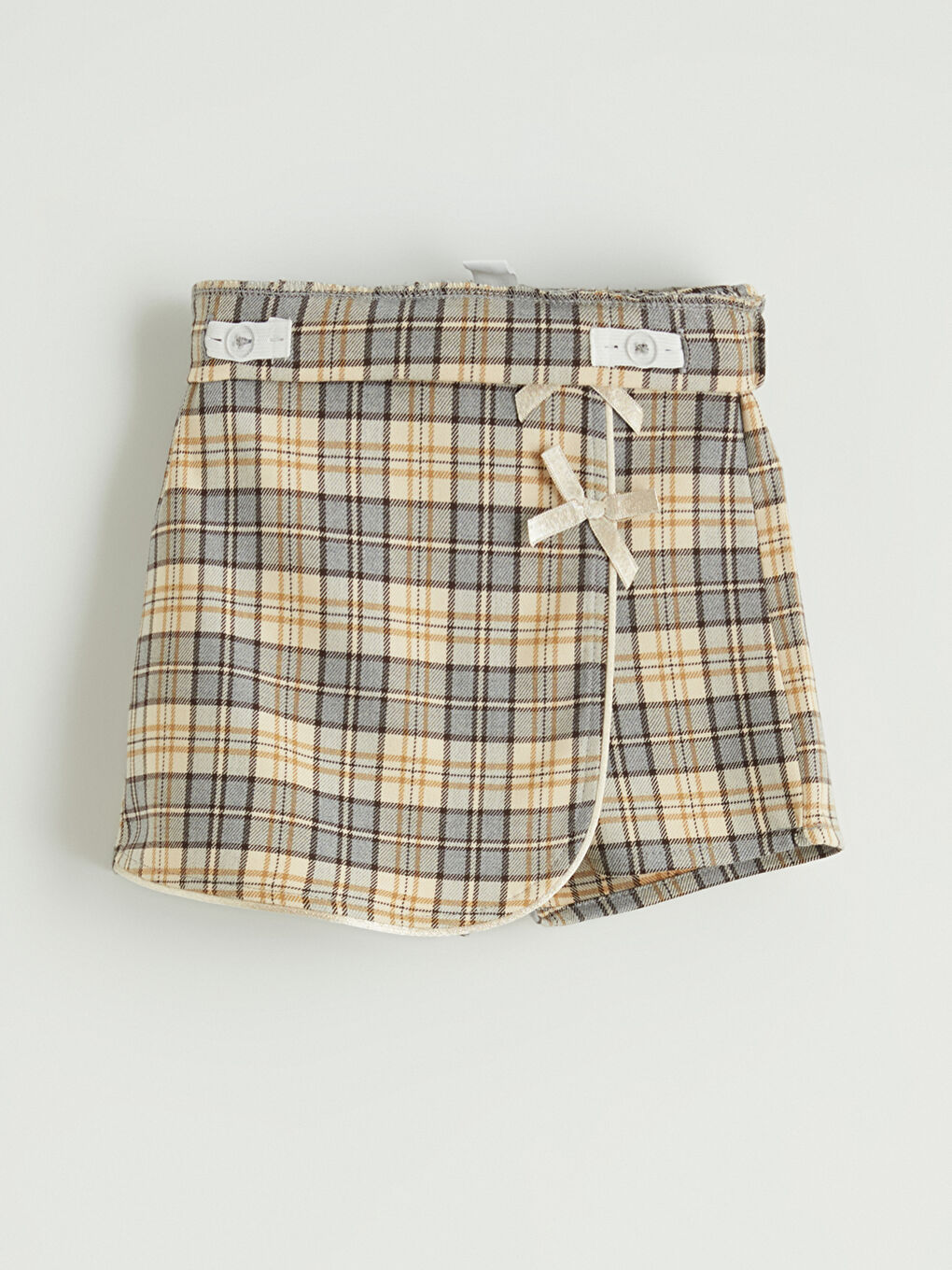 Kahverengi Bebe Yaka Kız Çocuk Takım 3'lü-7