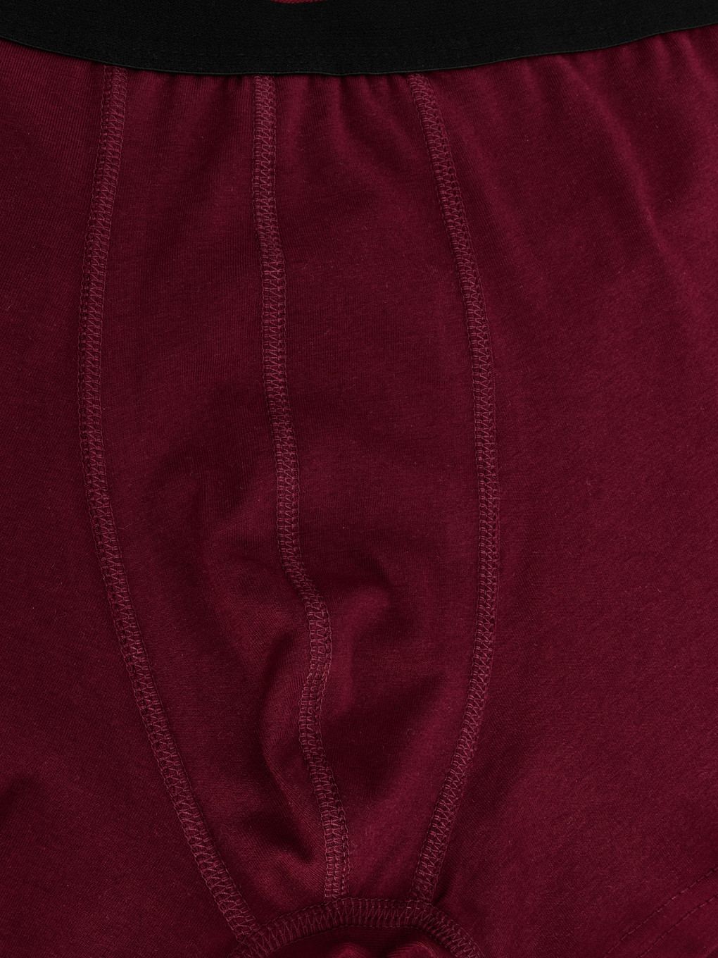 Bordo Pamuklu Esnek Erkek Boxer-2