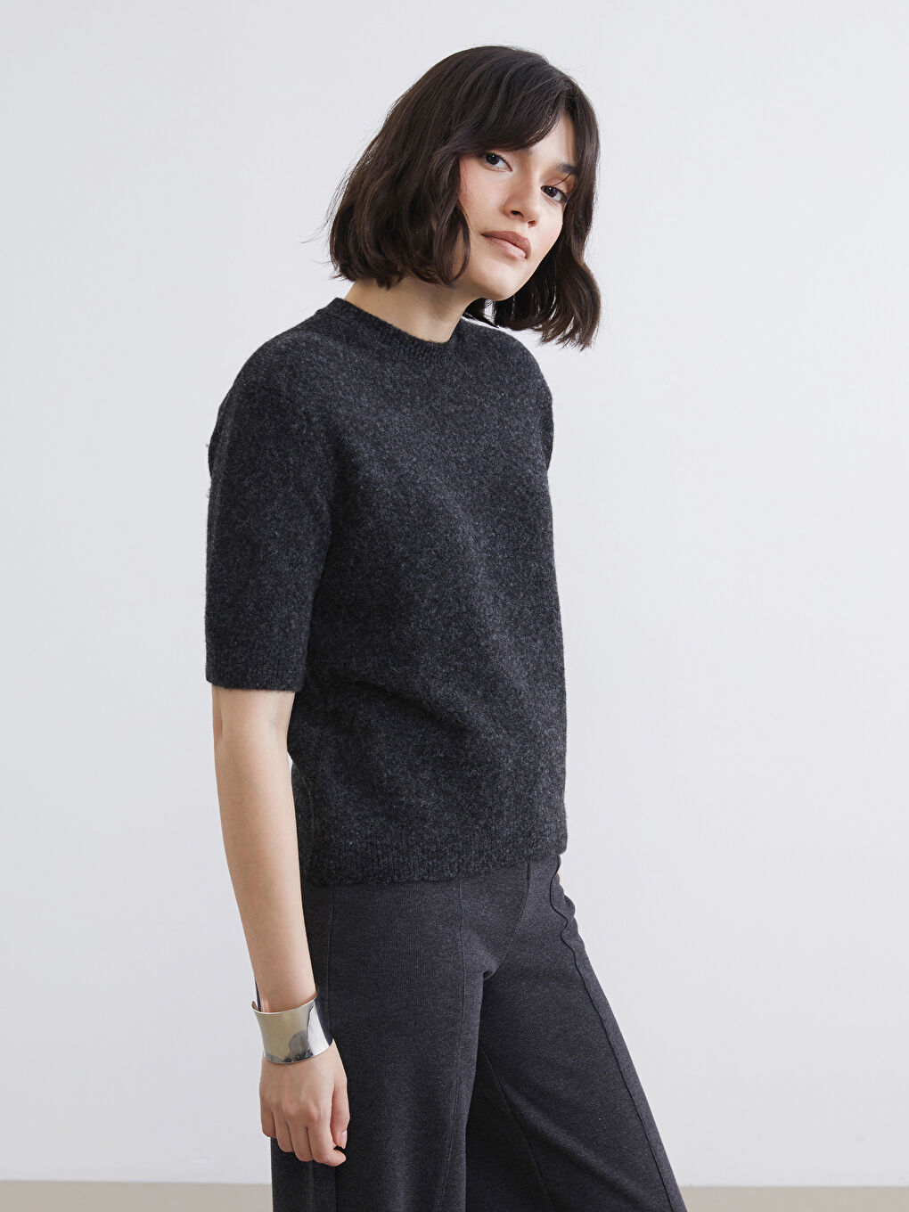 Әйелдер антрацит түстес Жемпір