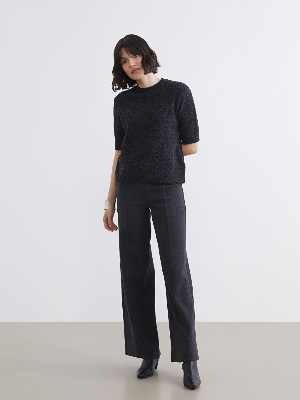 Әйелдер антрацит түстес Жемпір-1