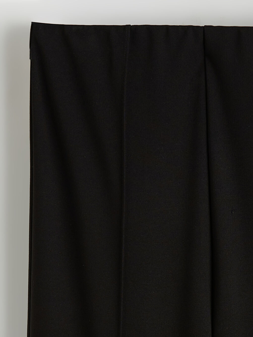 Siyah Beli Lastikli Dikiş Detaylı Kadın Eşofman Altı-1