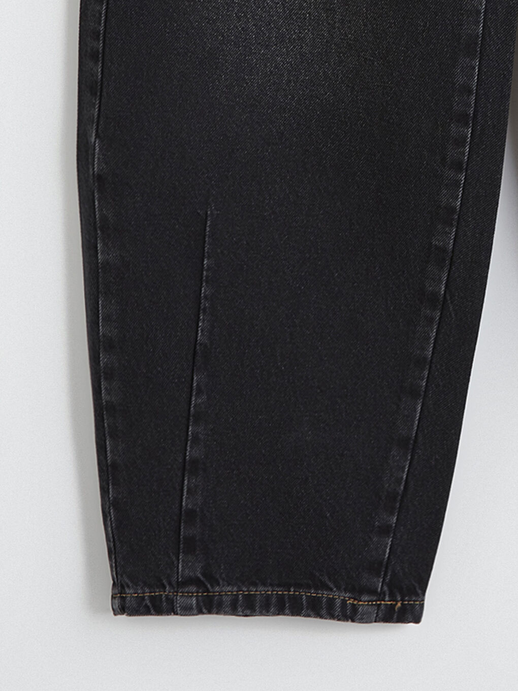 Siyah Balloon Fit Kadın Jean Pantolon	-1