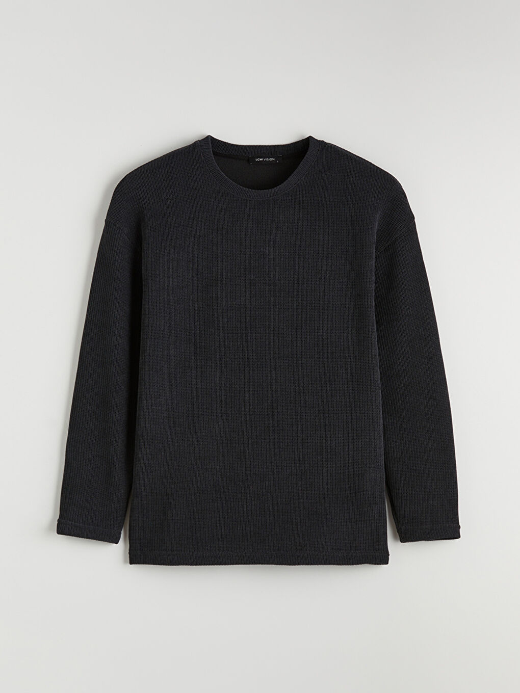 Kahverengi Bisiklet Yaka Erkek Triko Kazak