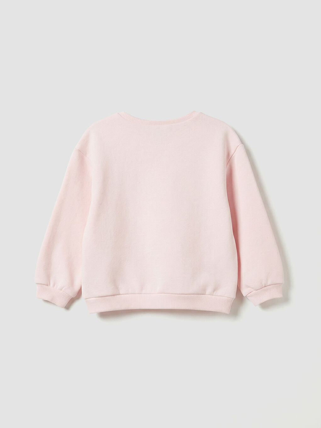 Pembe Winx Club Baskılı Kız Çocuk Kalın Sweatshirt-1