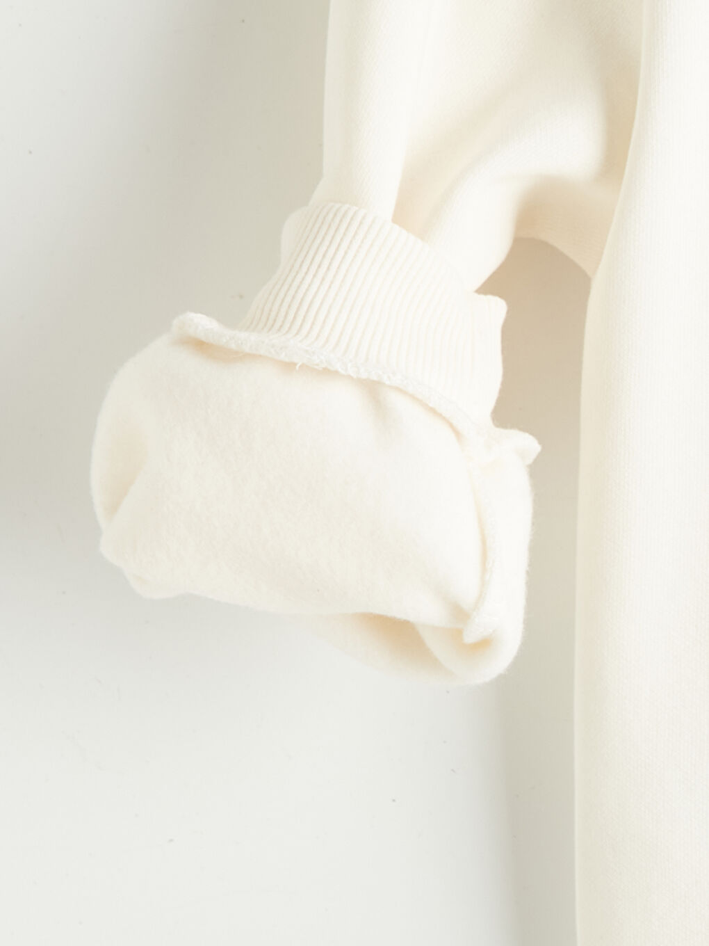 Ekru Miffy Baskılı Kız Çocuk Kalın Sweatshirt-2