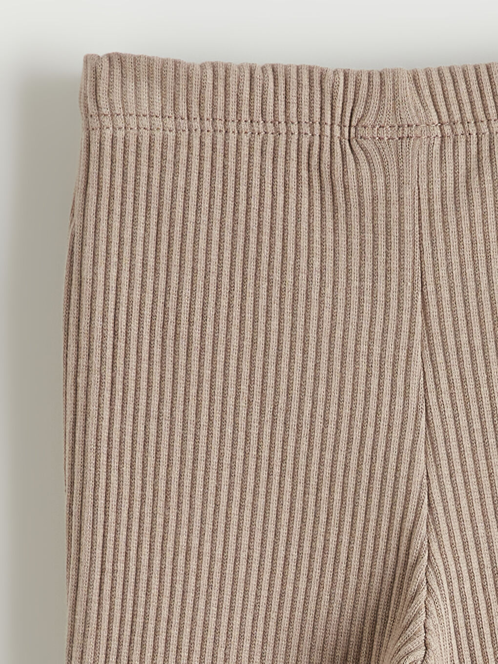 Bej Baskılız Kız Bebek Sweatshirt ve Pantolon Takım-5