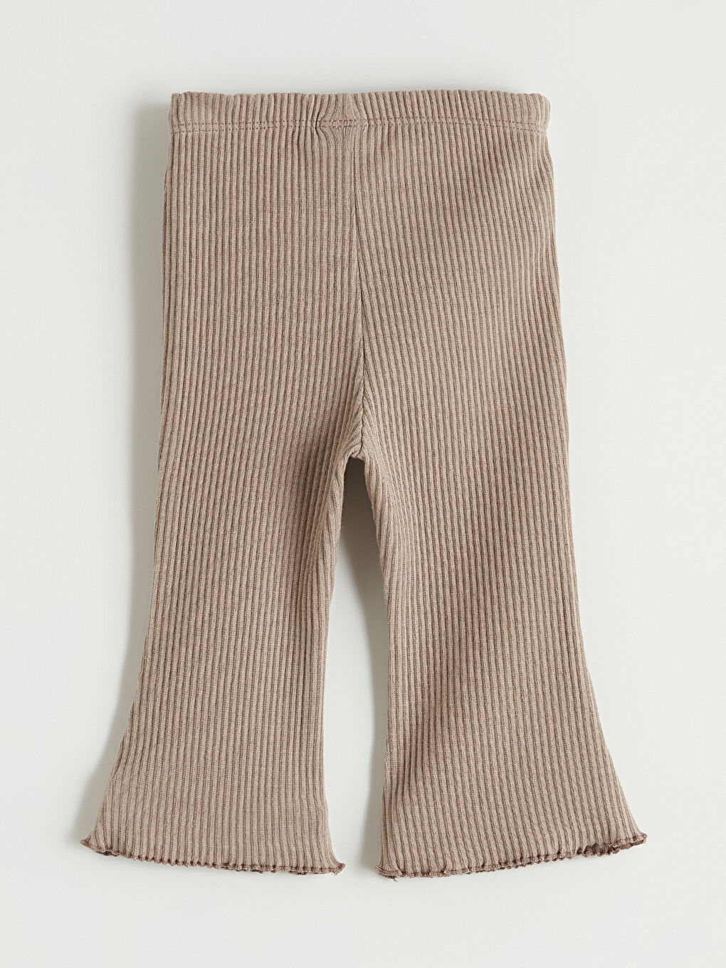 Bej Baskılız Kız Bebek Sweatshirt ve Pantolon Takım-6