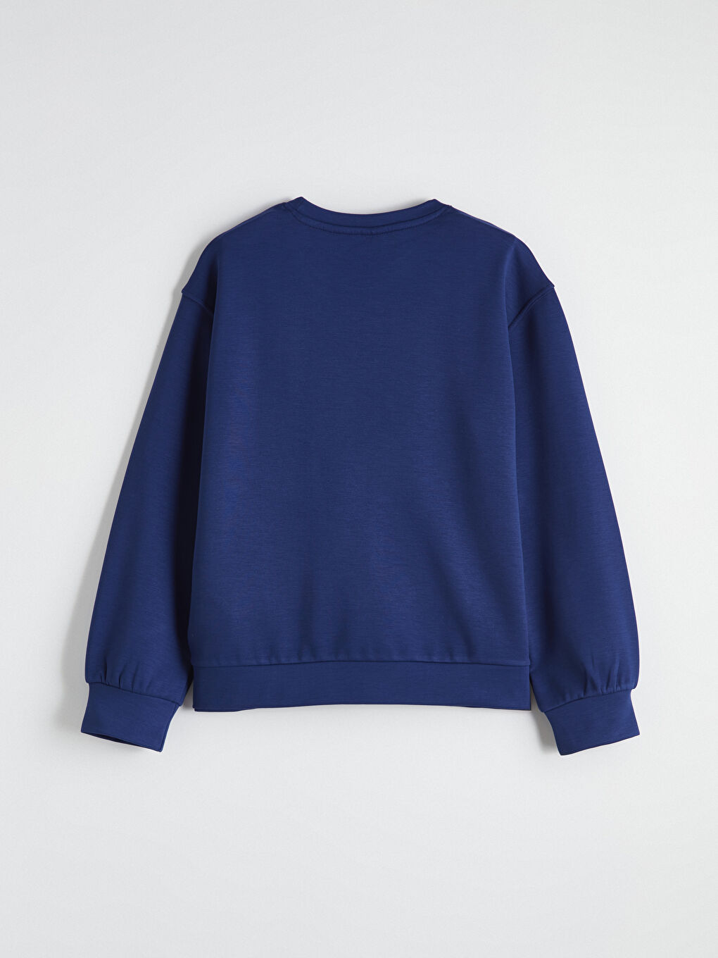 Lacivert Bisiklet Yaka Kız Çocuk Eşofman Takım-3