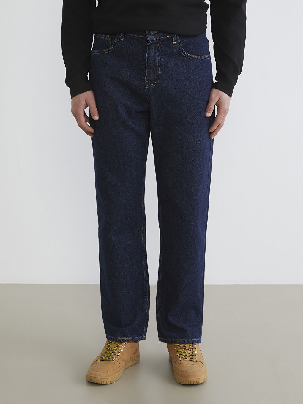 İndigo 745 Baggy Fit Erkek Jean Pantolon-1
