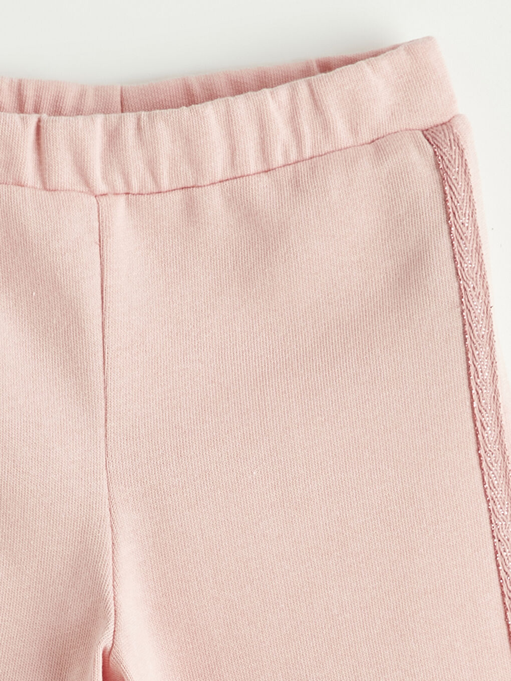 Pembe Fiyonk Baskılı Kız Bebek Sweatshirt ve Pantolon Takım-5