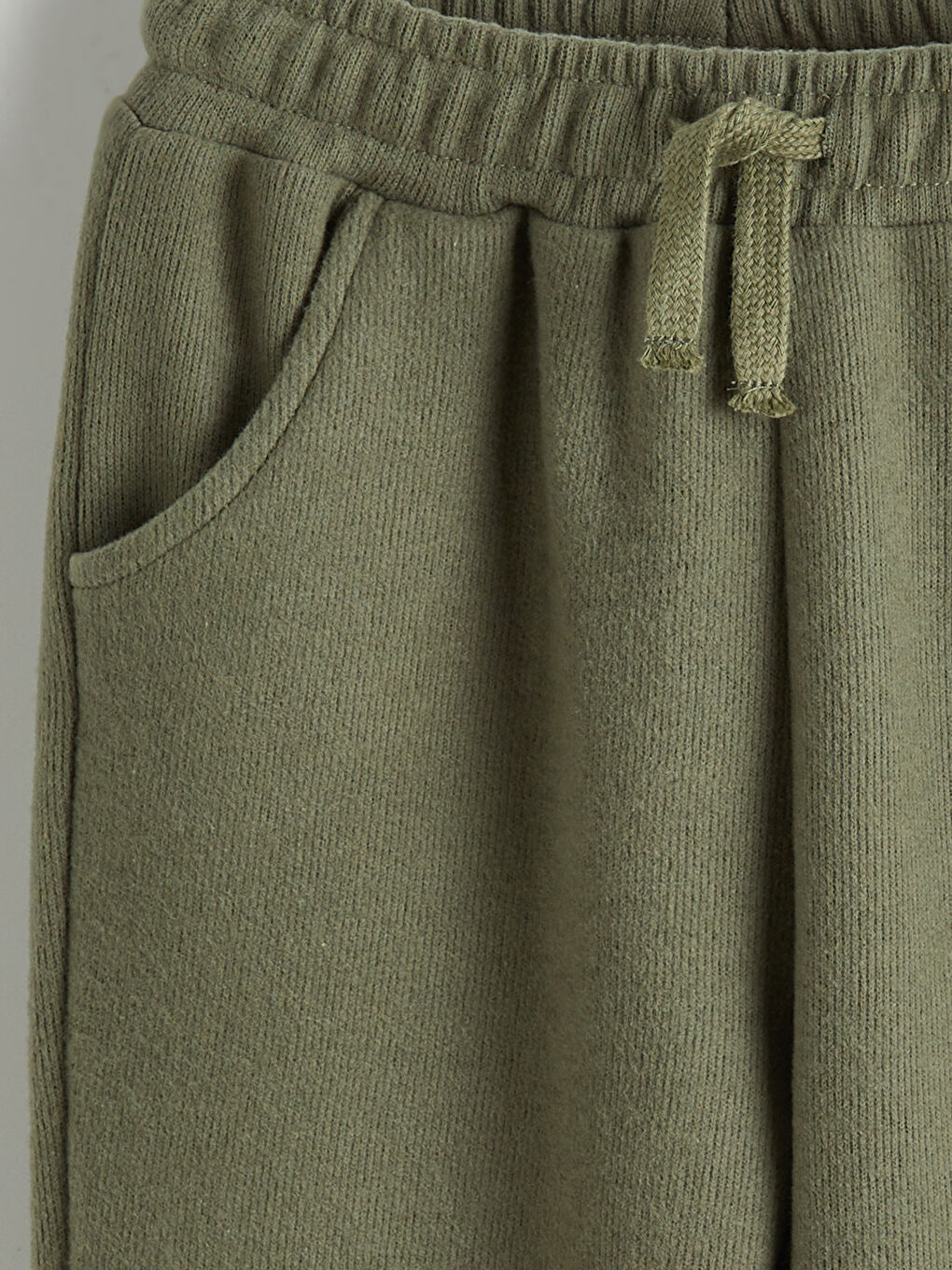 Haki Standart Kalıp Fermuarlı Erkek Bebek Takım-5