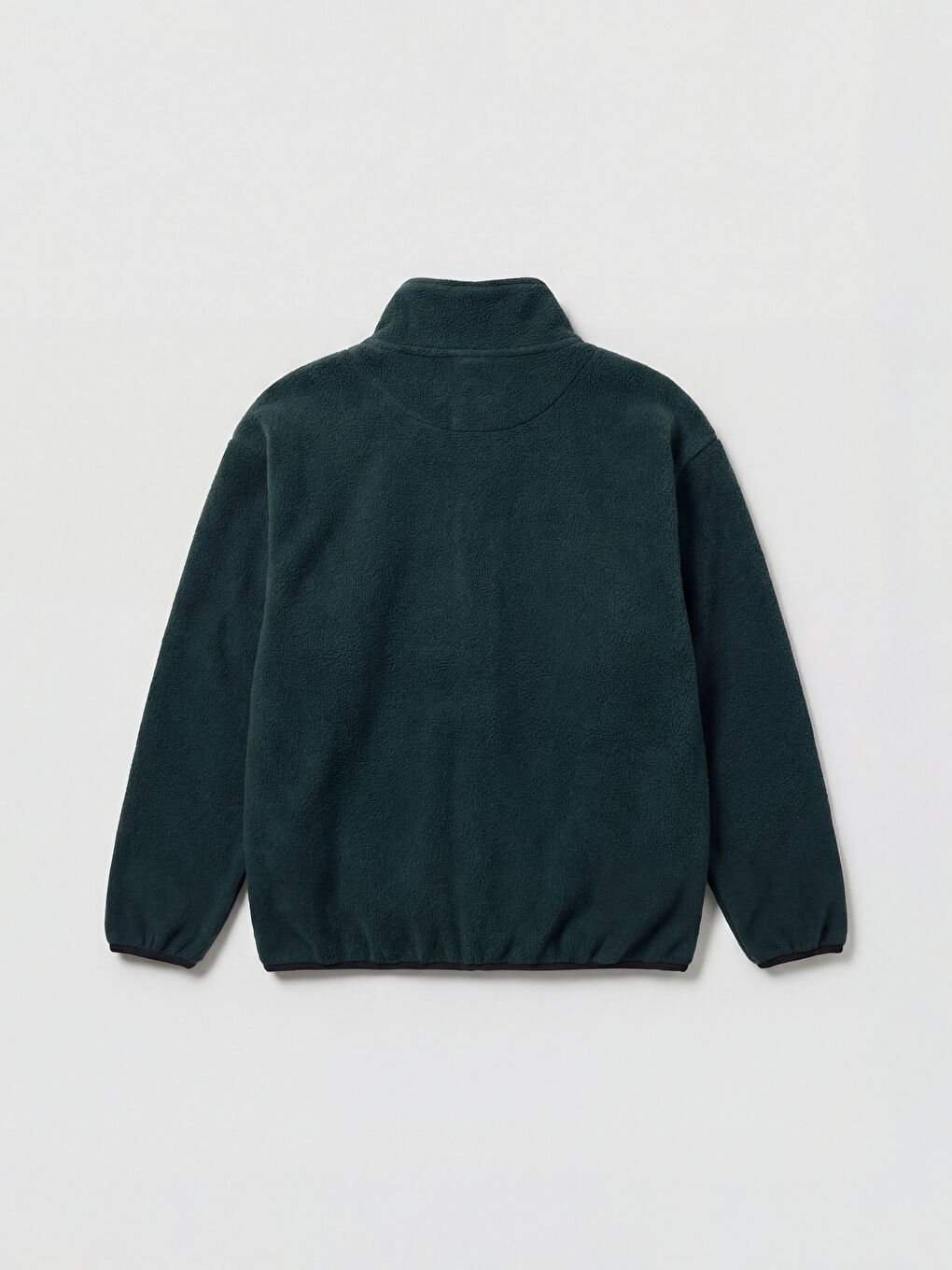 Boy GREEN Zip-Up Sweatshirt-1