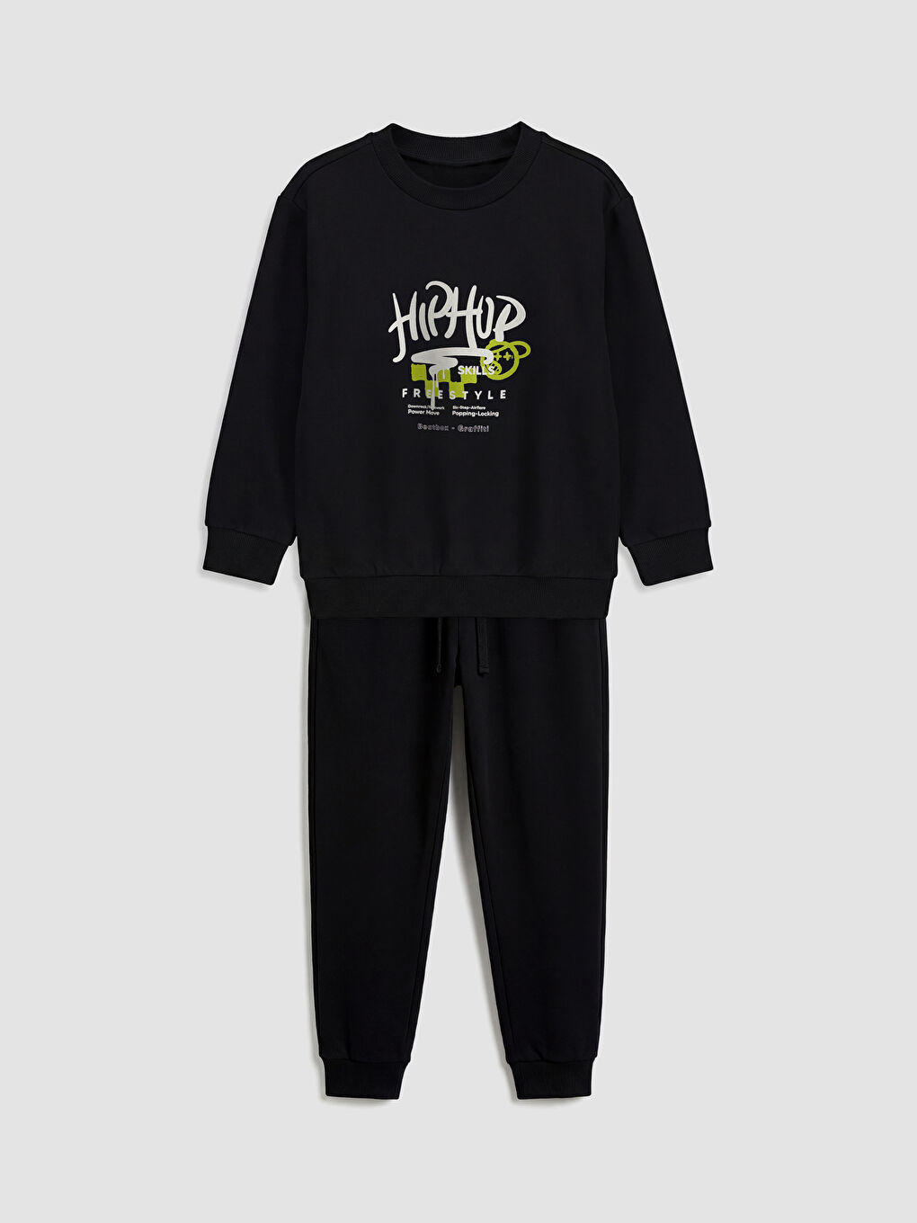 Boy BLACK Tracksuit Set