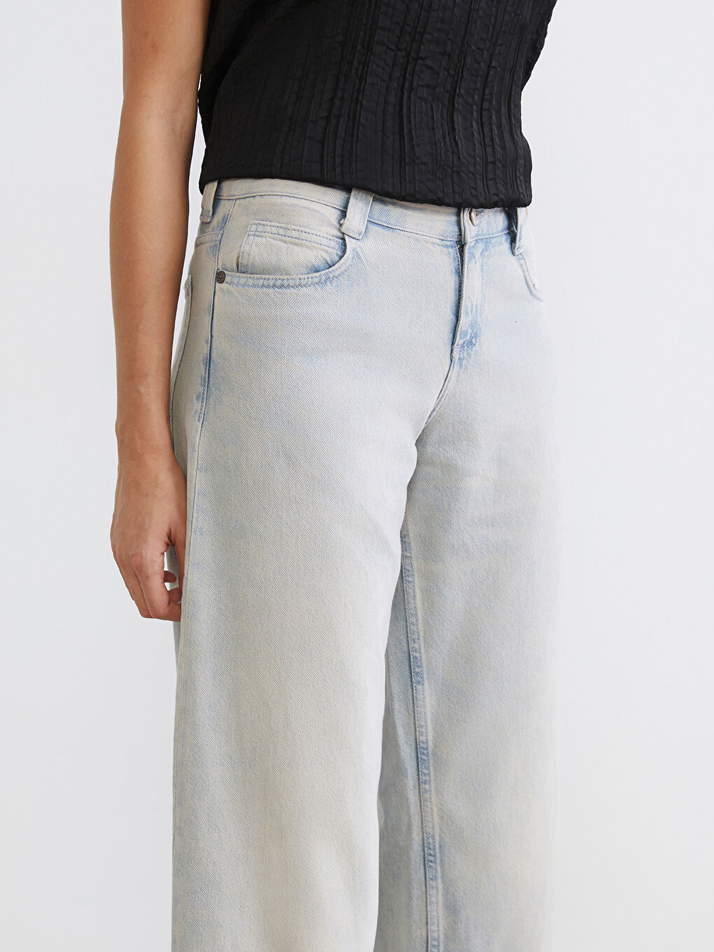 Mavi Balloon Fit Kadın Jean Pantolon-2