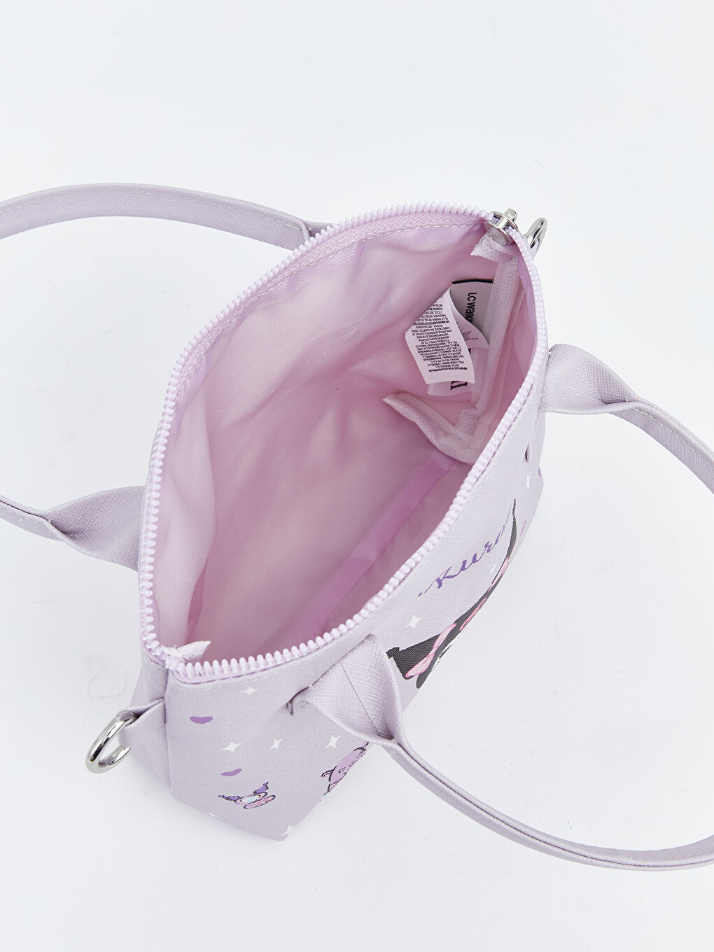 Lila Kuromi Baskılı Kız Çocuk Omuz Çantası-2