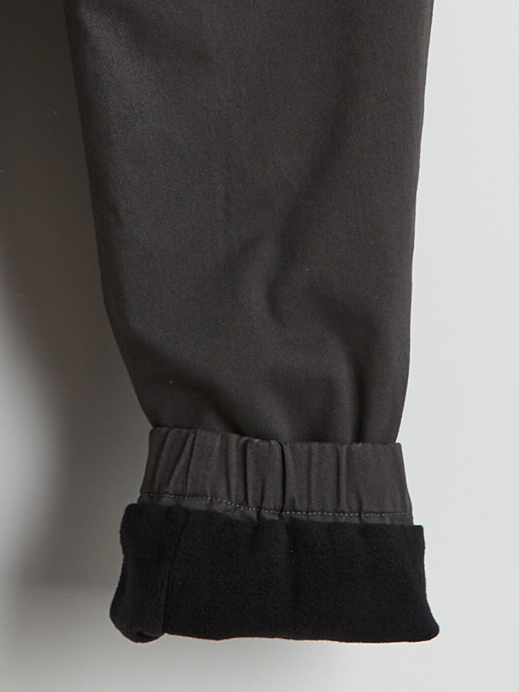Antrasit Erkek Çocuk Polar Astarlı Jogger Pantolon-2