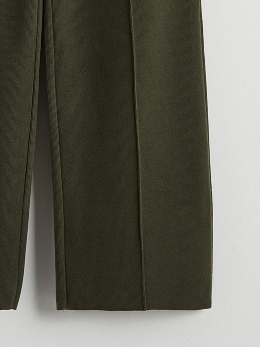 Yeşil Beli Lastikli Kadın Eşofman Altı-1