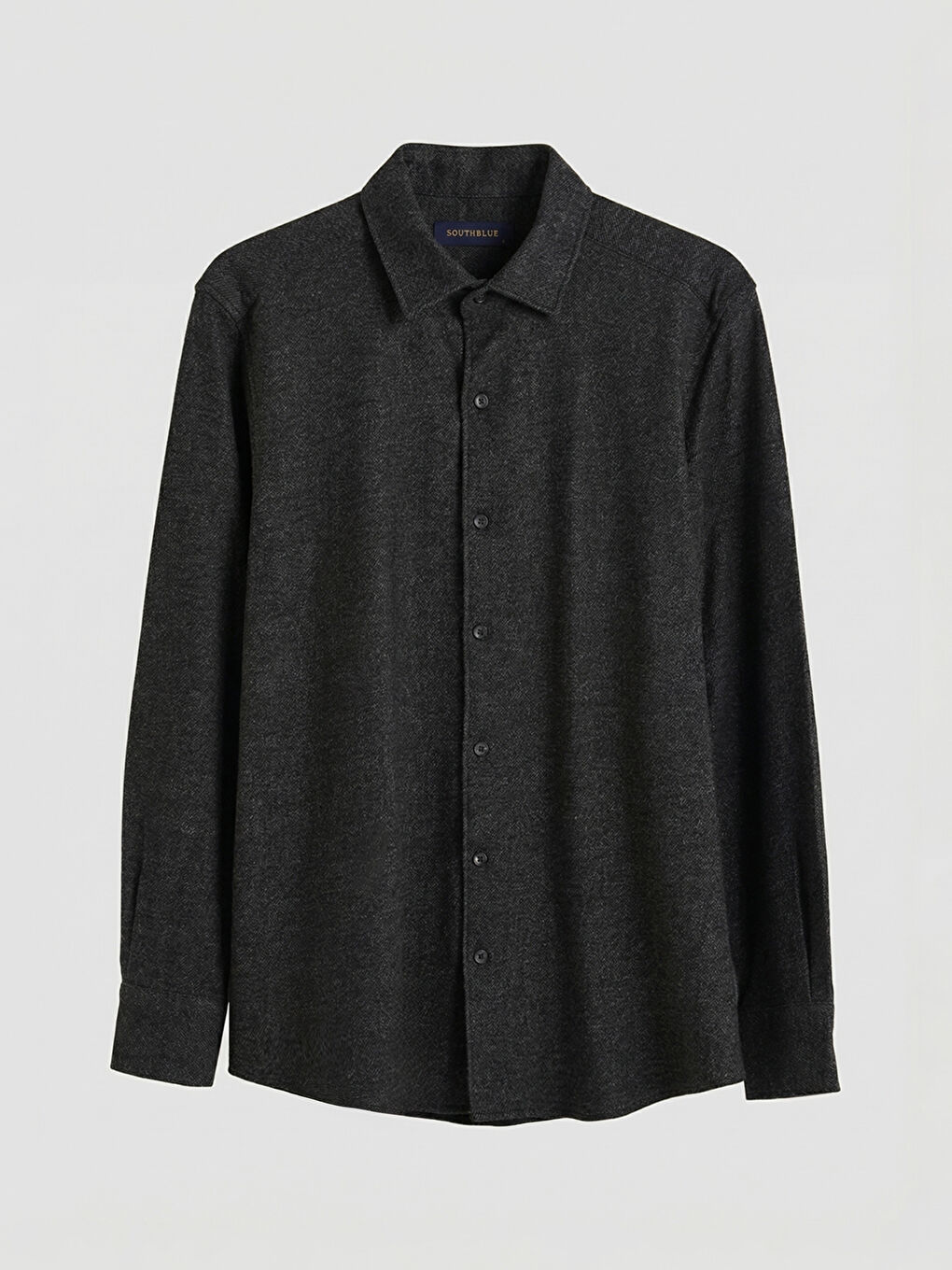 Antrasit Slim Fit Erkek Gömlek