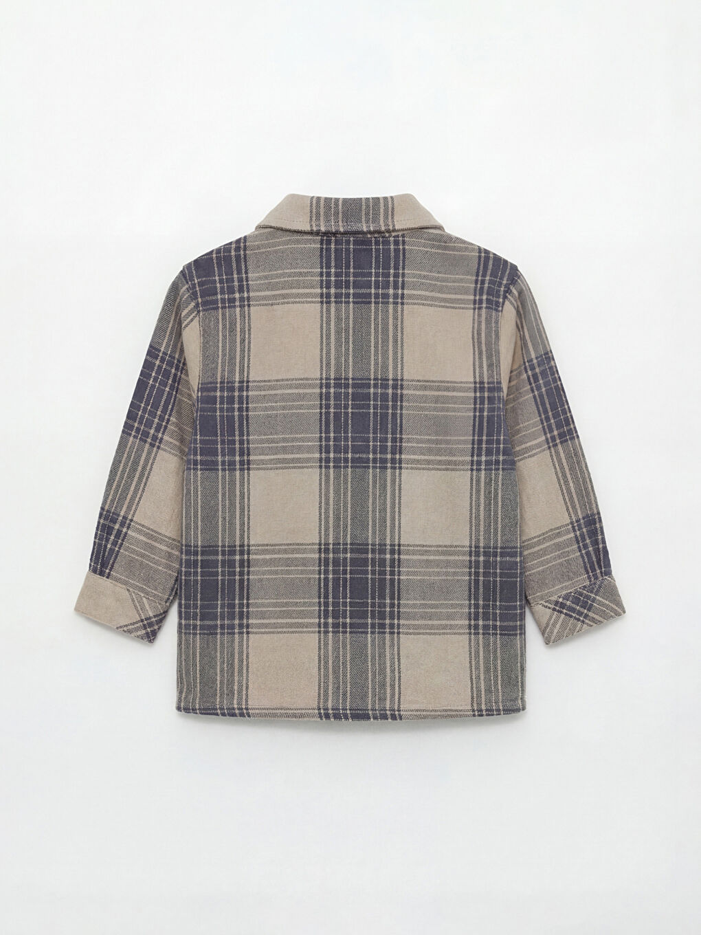 Bej Uzun Kollu Erkek Bebek Gömlek Ve Pantolon  -2