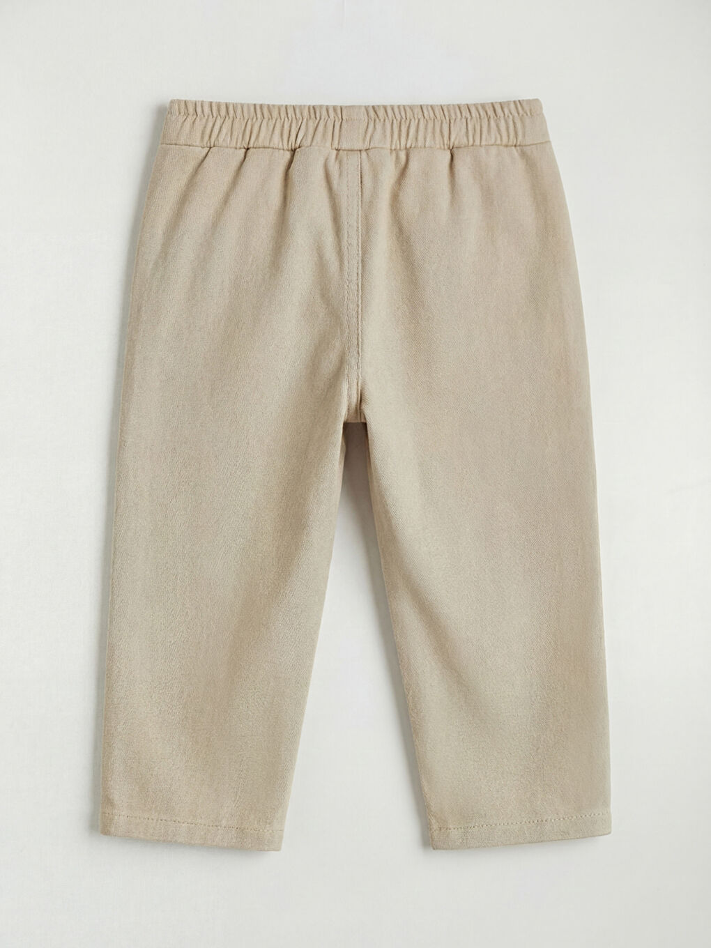 Bej Uzun Kollu Erkek Bebek Gömlek Ve Pantolon  -4