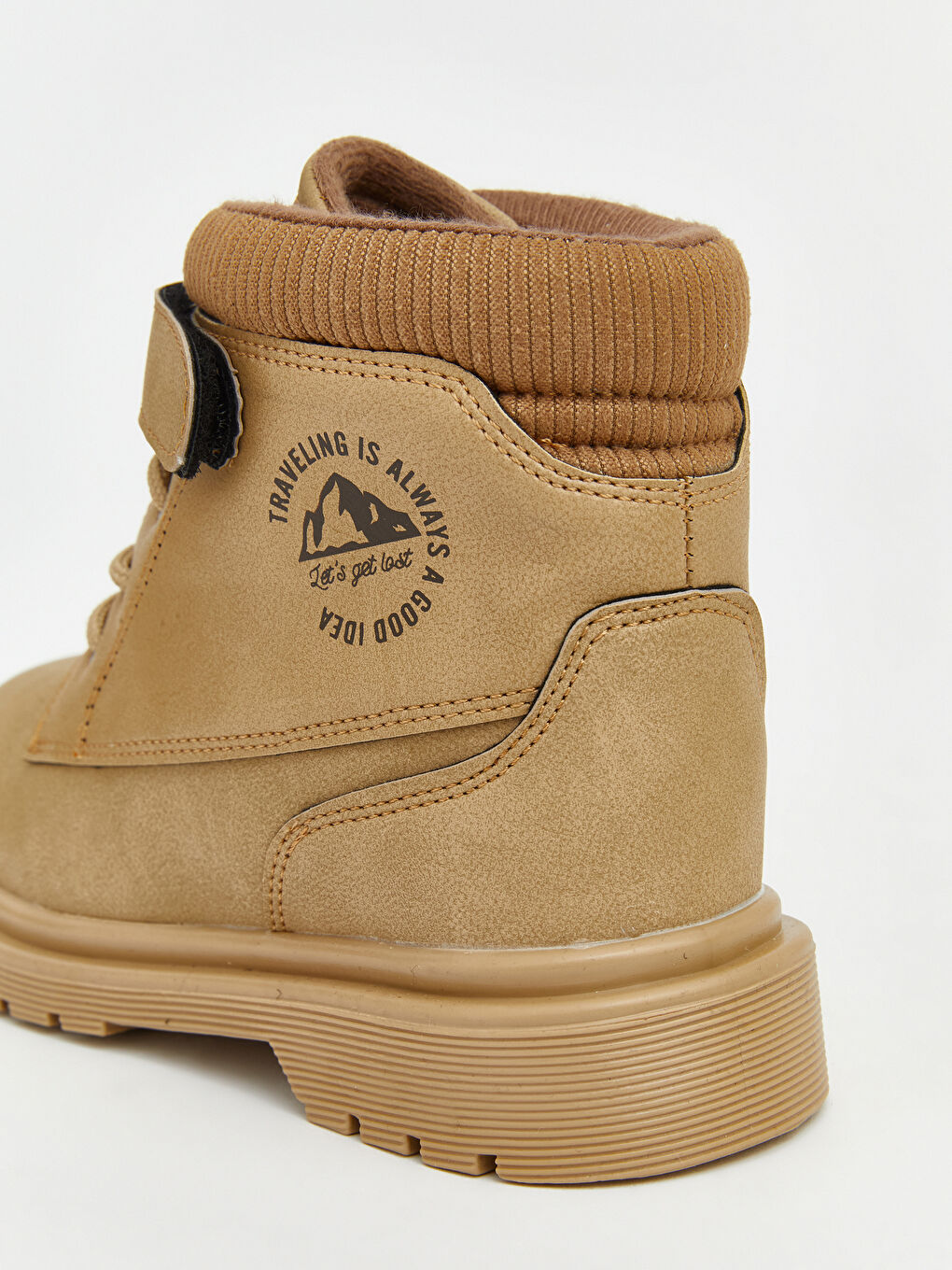 Kahverengi Bağcıklı ve Cırt Cırt Kapamalı Erkek Bebek Bot-4