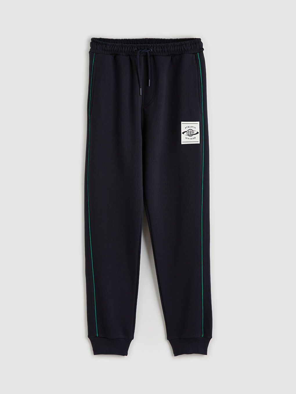 Lacivert Standart Kalıp Erkek Jogger Eşofman Altı-4