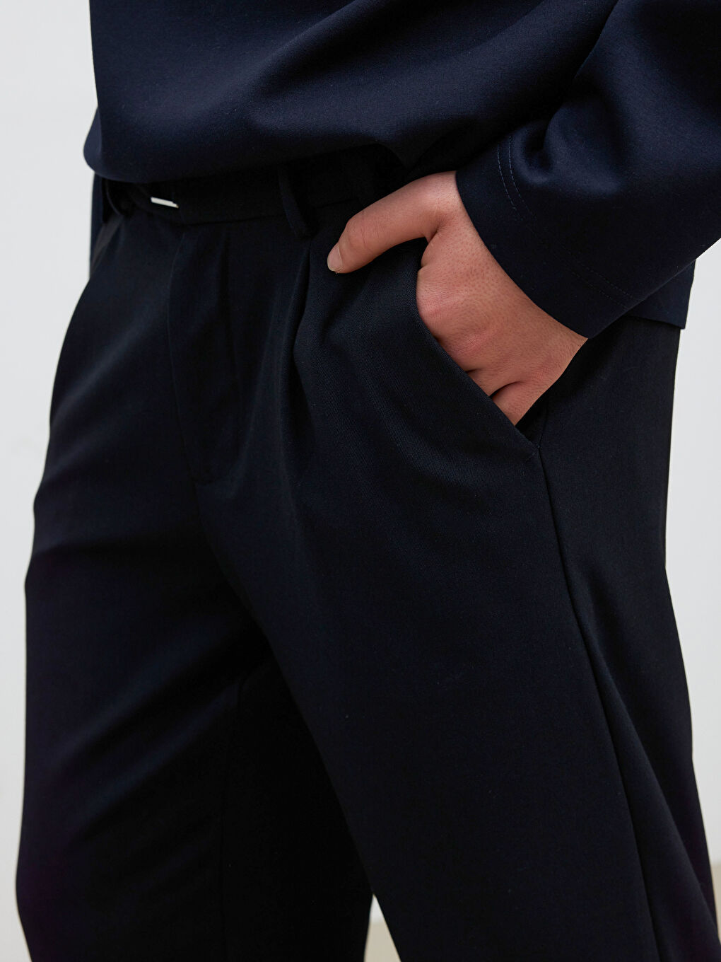 Lacivert Regular Fit Erkek Jean Pantolon-2