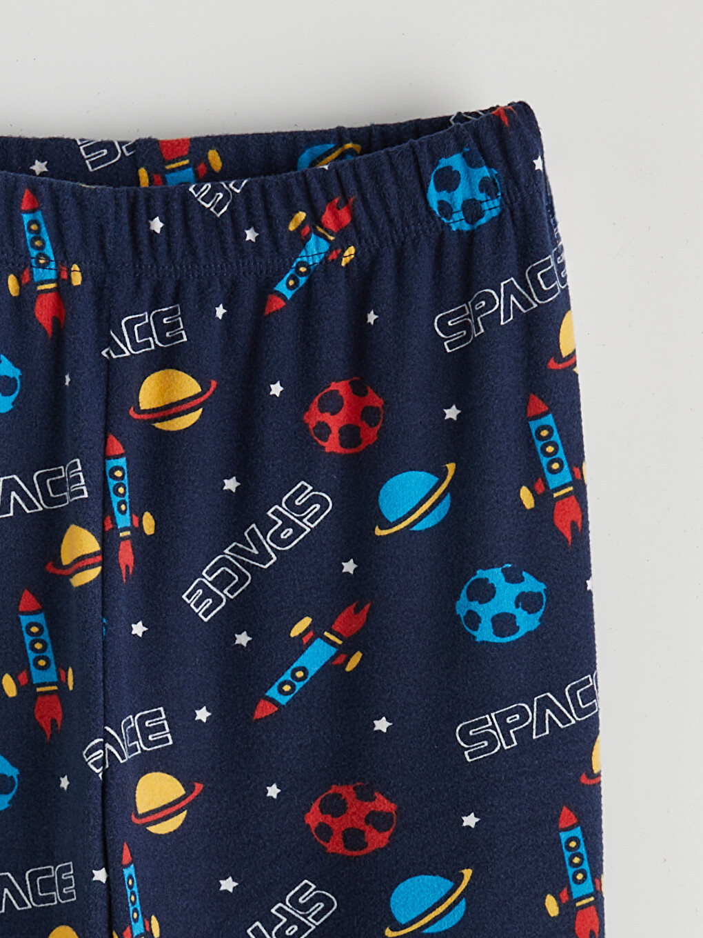 Lacivert Desenli Erkek Çocuk Pijama Takımı-5