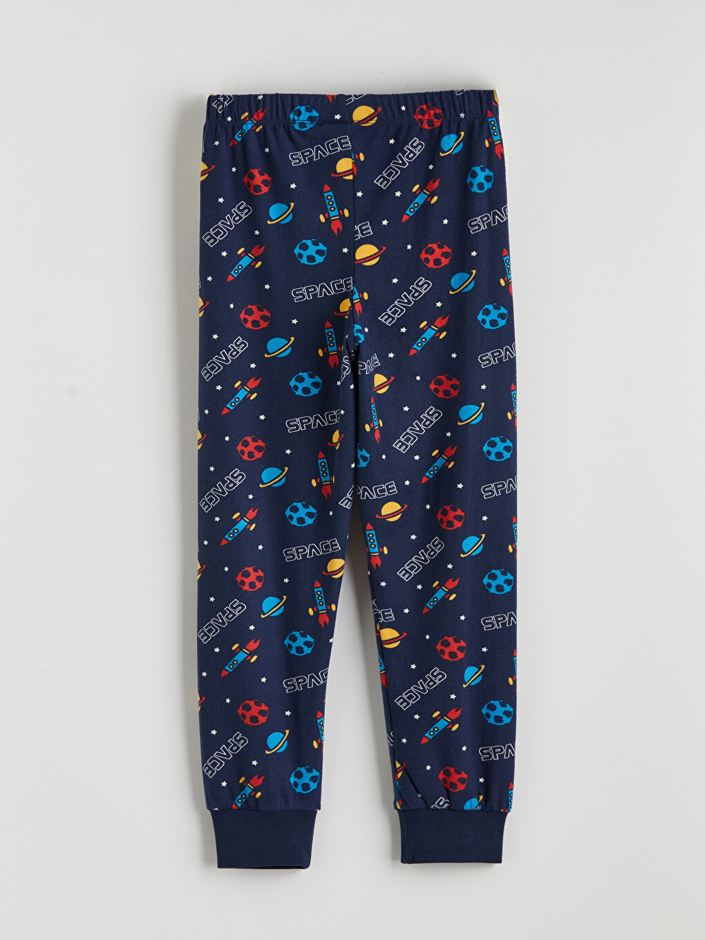 Lacivert Desenli Erkek Çocuk Pijama Takımı-6