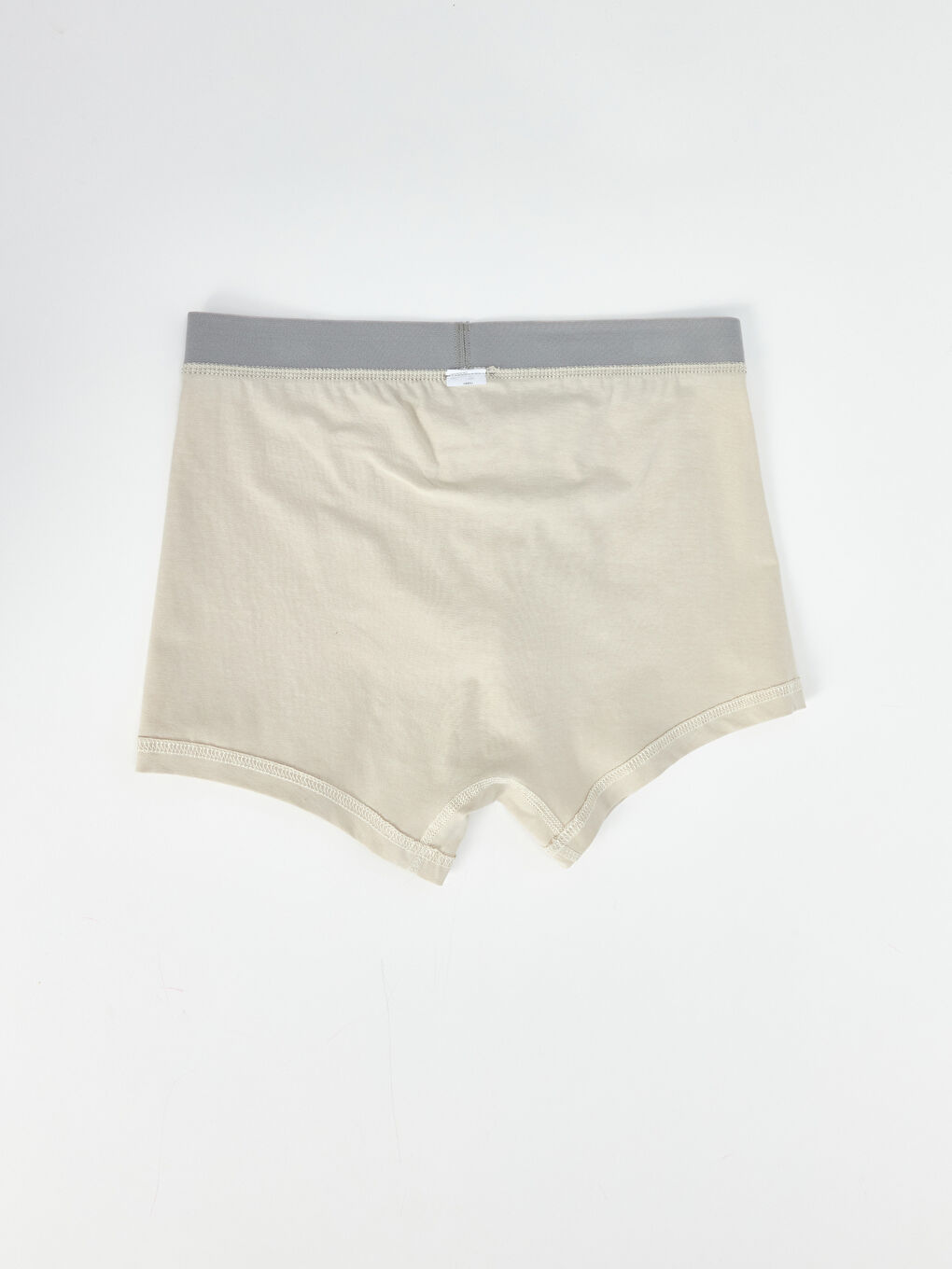 Gri Standart Kalıp Pamuklu Esnek Erkek Boxer 3'lü-4