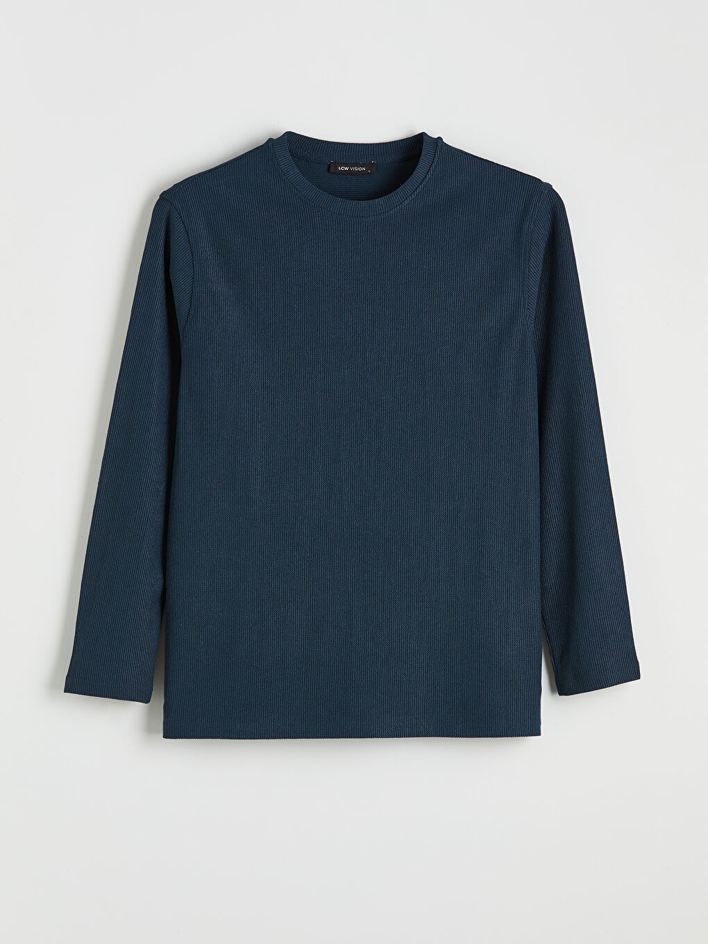 Petrol Bisiklet Yaka Erkek Tişört