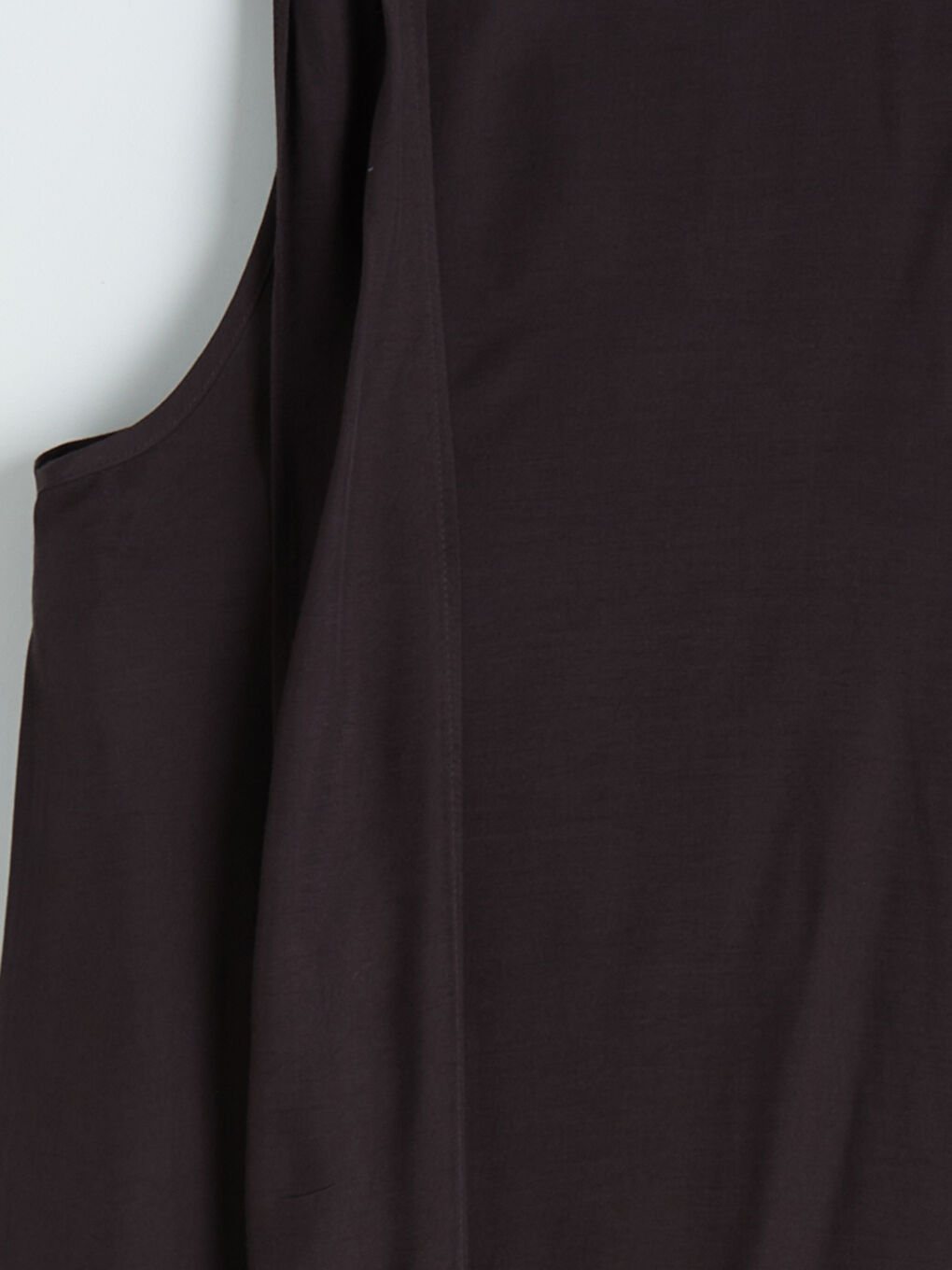 Kahverengi Püsküllü Fular Detaylı Bluz-2