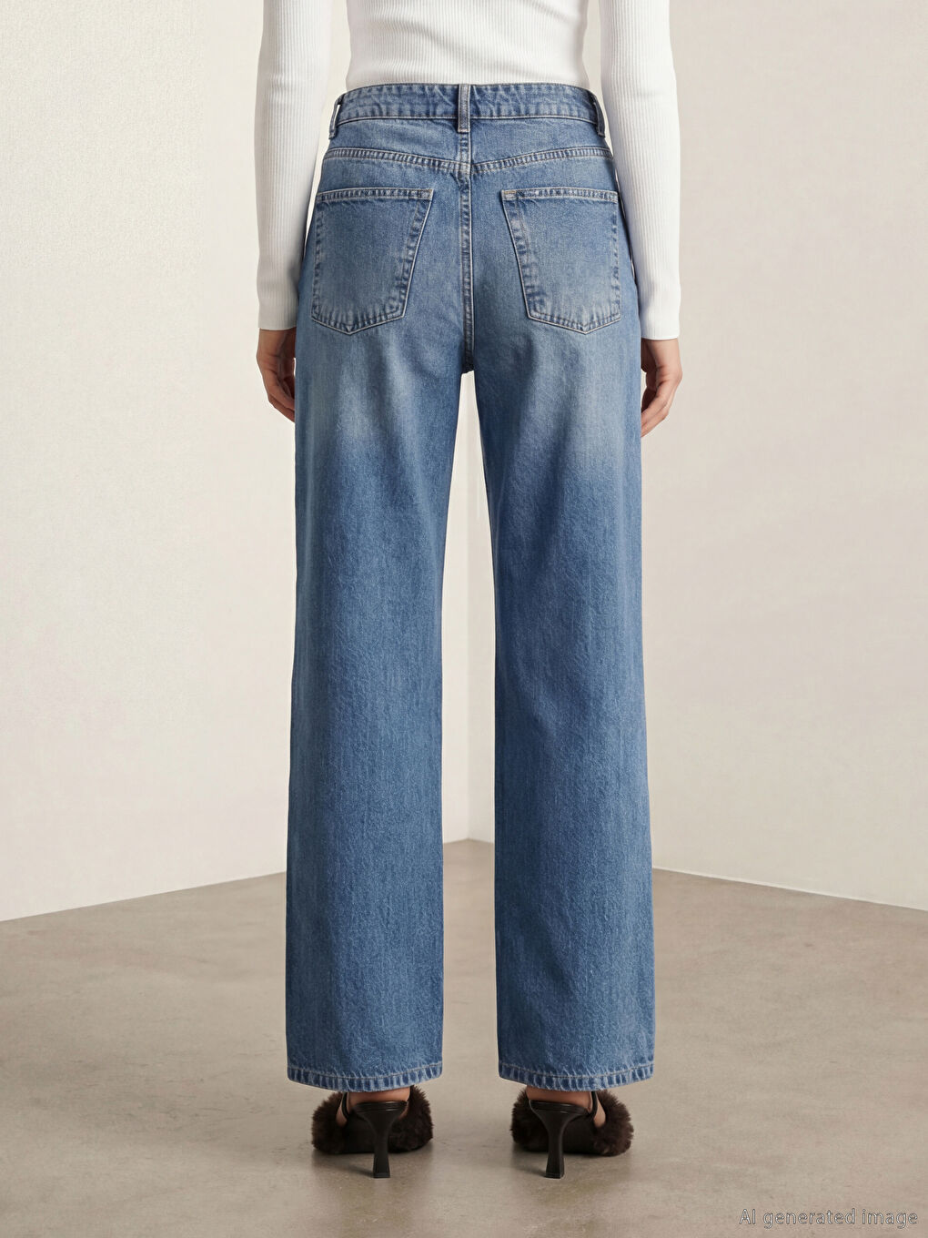 Mavi Ballon Fit Kadın Jean Pantolon-3