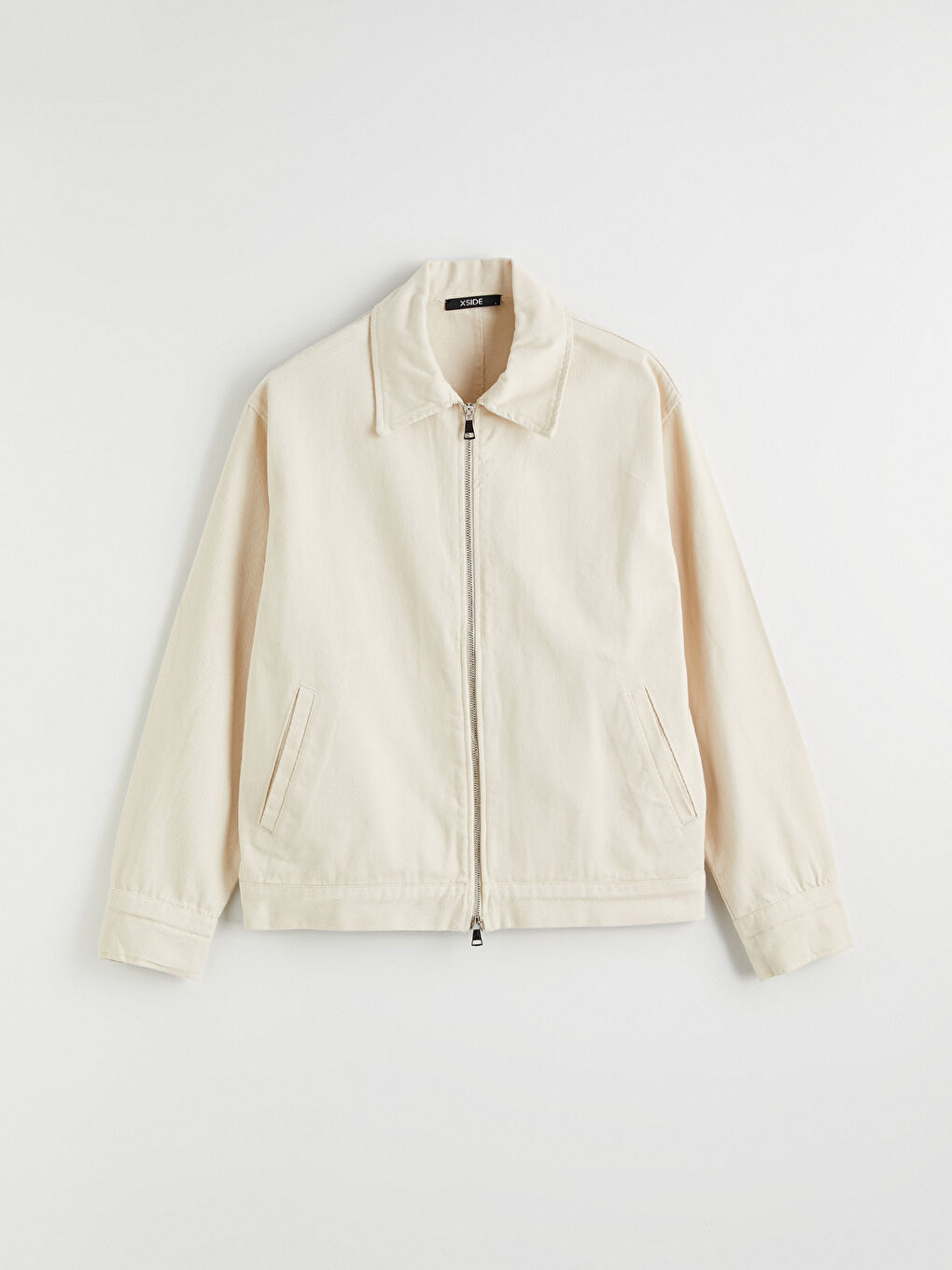 Ekru Standart Kalıp Erkek Ceket