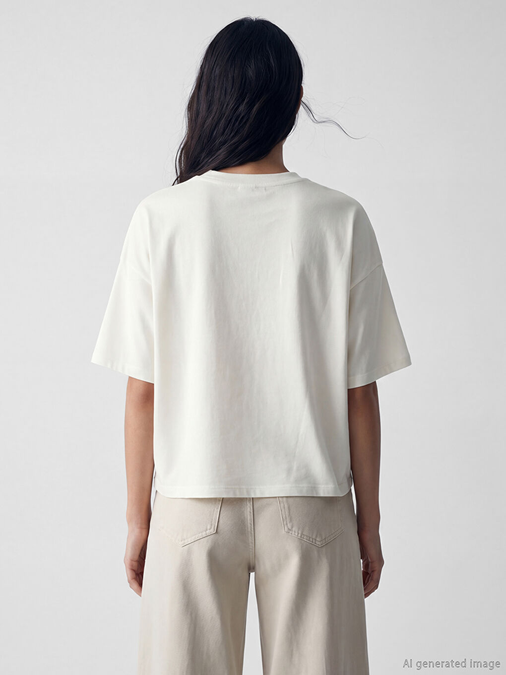 Crew Neck Women's T-Shirt-3