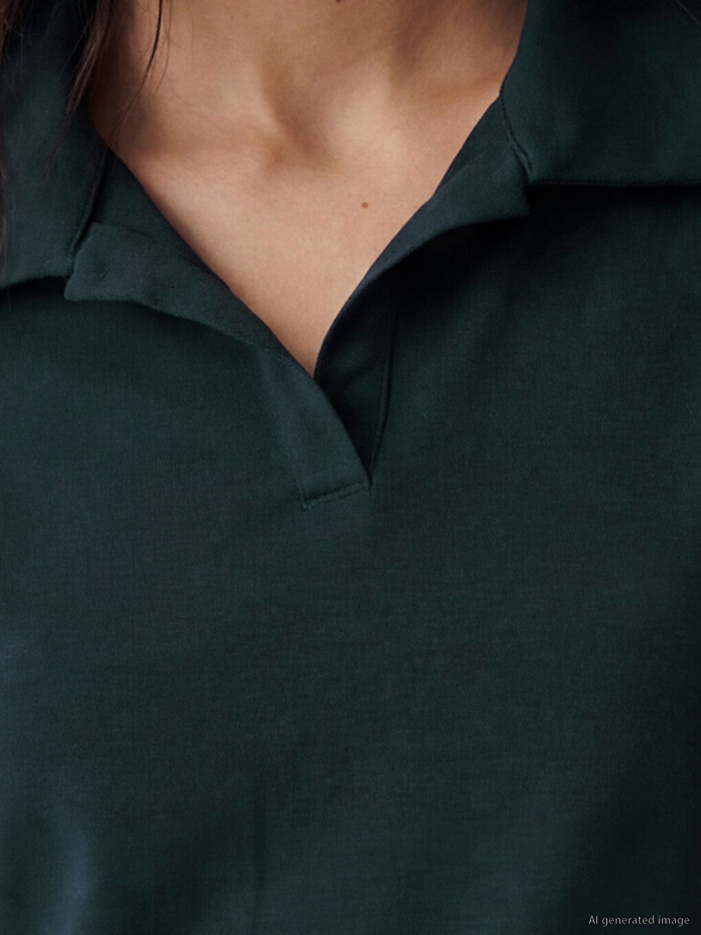 T-shirt me jakë polo për gra-2