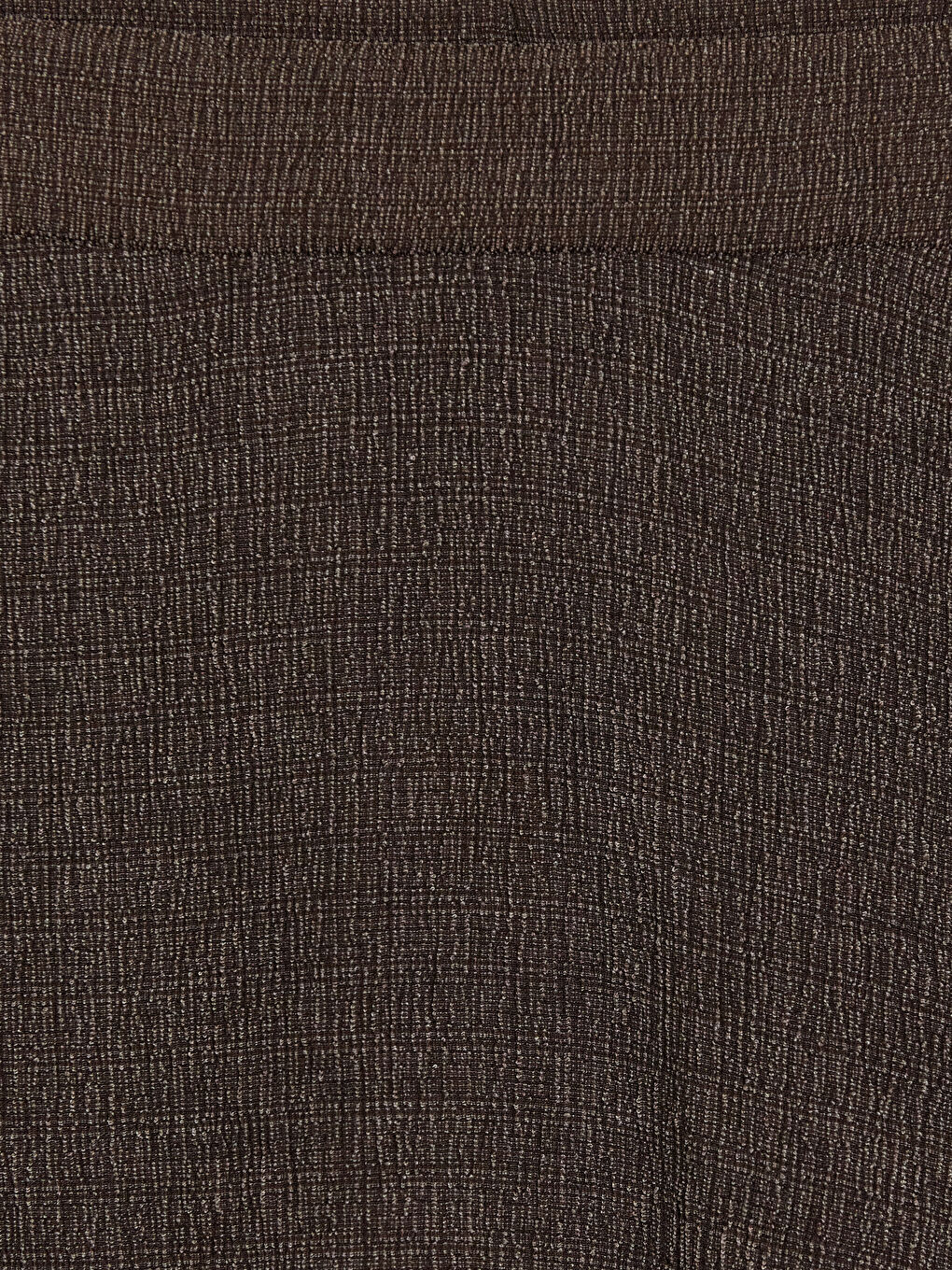 Kahverengi Beli Lastikli Dokulu Kloş Etek-2