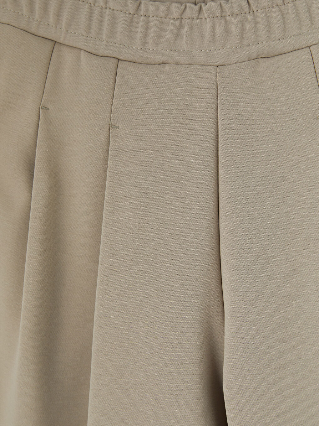 Bej Rahat Kalıp Erkek Eşofman Altı-2